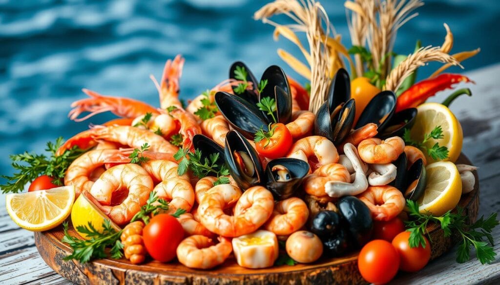 Seafood Mixture Varieties