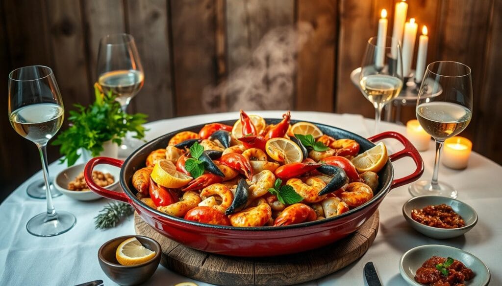 Seafood Paella Wine Pairing