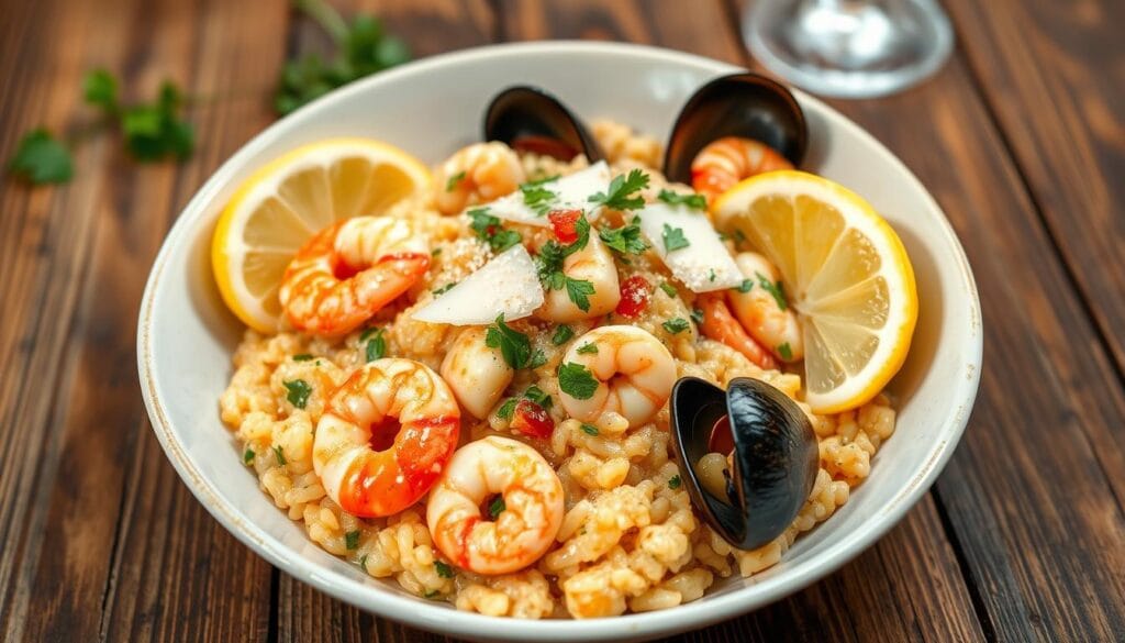 seafood risotto recipe